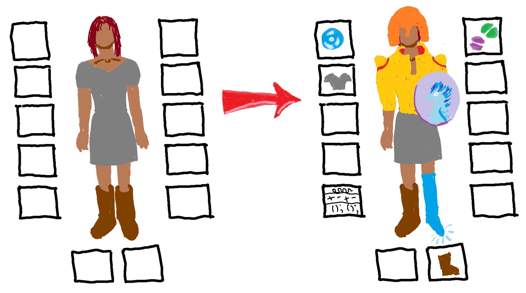 Character transformation