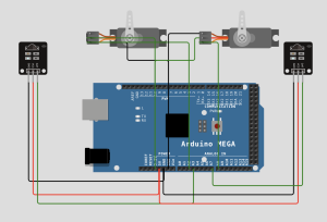 The simulation of a Kalman Observer Based Full State Integral Control using Arduino for Ball Balancing.